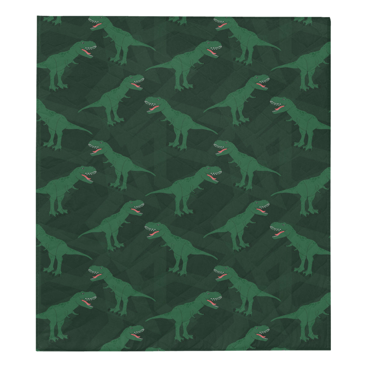 T Rex Pattern Print Design A06 Premium Quilt