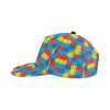 Autism Awareness Design Themed Print Snapback Cap