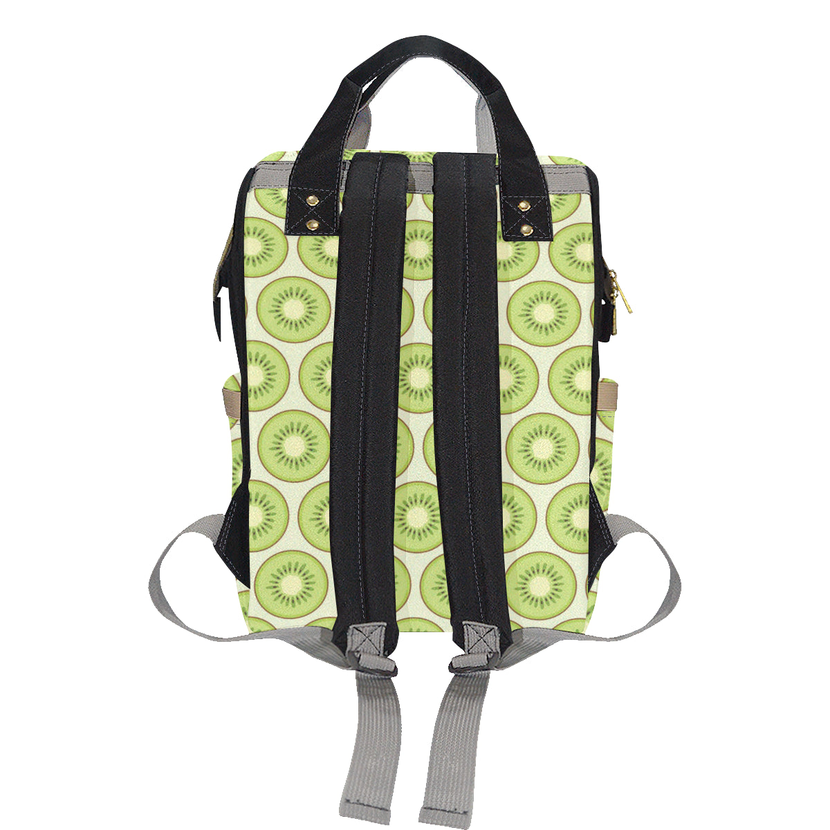 Kiwi Pattern Print Design KW02 Diaper Bag Backpack