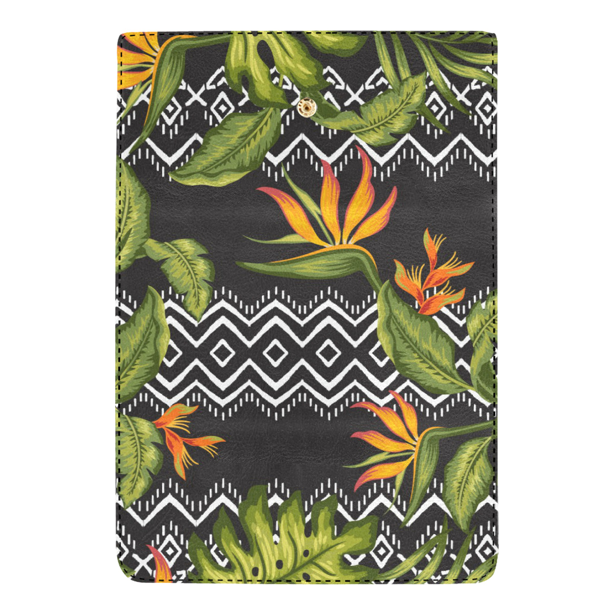 Bird Of Paradise Pattern Print Design BOP07 Women's Trifold Wallet