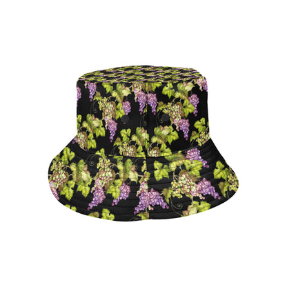 Grape Pattern Print Design GP04 Unisex Bucket Hat