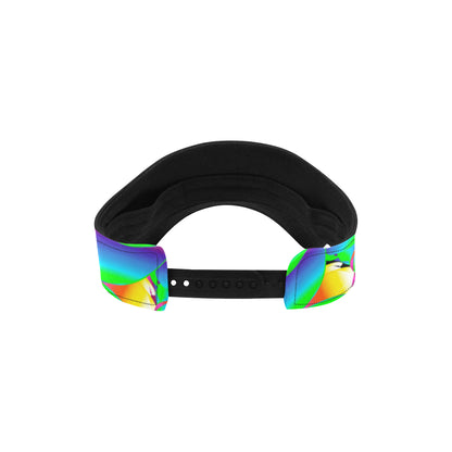 Psychedelic Trippy Pattern Unisex Sun Visor