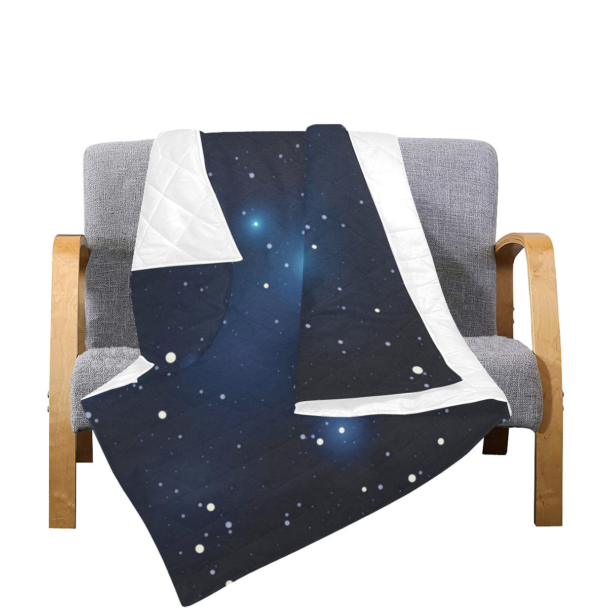 Night sky Pattern Print Design A02 Premium Quilt