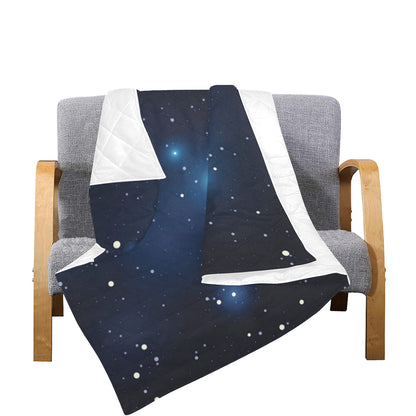 Night sky Pattern Print Design A02 Premium Quilt