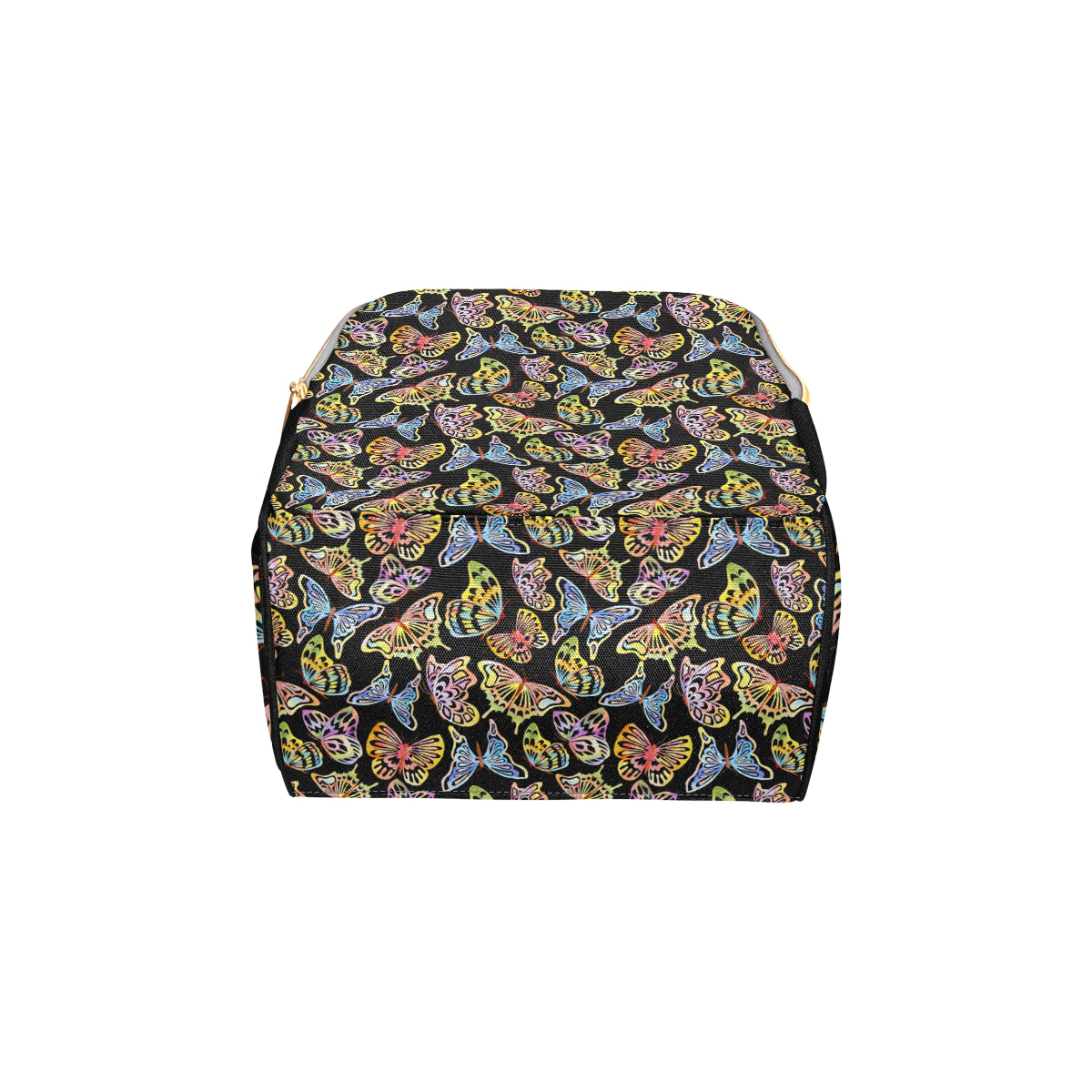 Butterfly Water Color Rainbow Diaper Bag Backpack