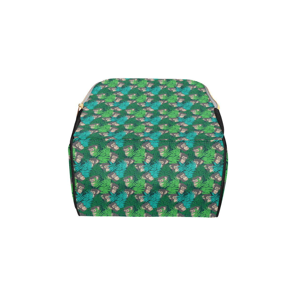 Chimpanzee Pattern Print Design 01 Diaper Bag Backpack