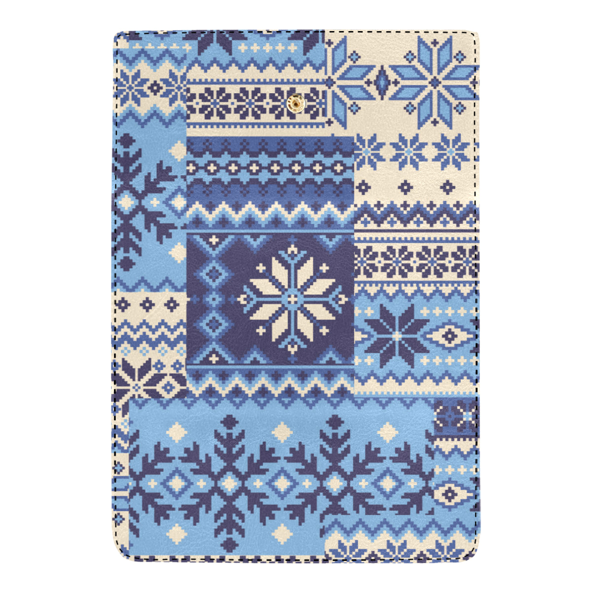 Nordic Pattern Print Design A04 Women's Trifold Wallet
