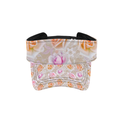 Rose Pattern Print Design RO011 Unisex Sun Visor