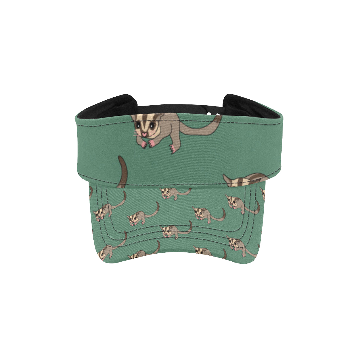 Sugar Glider Pattern Print Design 01 Unisex Sun Visor