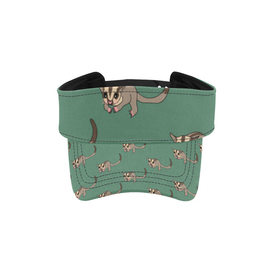 Sugar Glider Pattern Print Design 01 Unisex Sun Visor