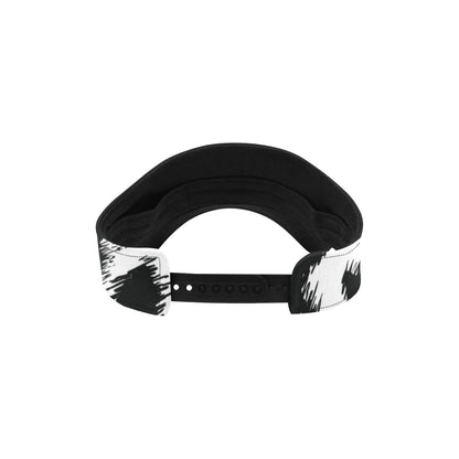 Cheetah Black Print Pattern Unisex Sun Visor