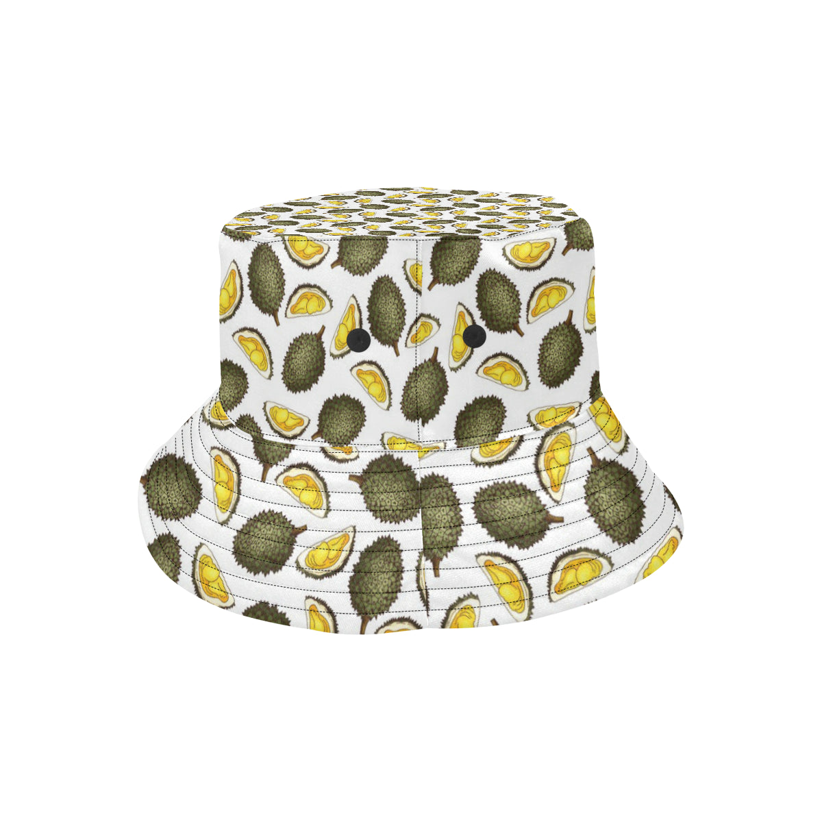 Durian Pattern Print Design DR03 Unisex Bucket Hat