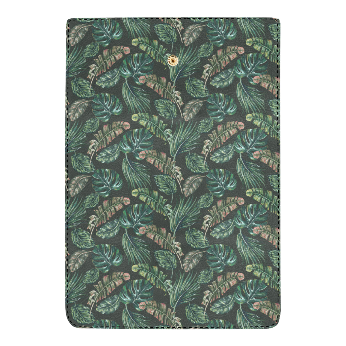 Banana Leaf Pattern Print Design 05 Women's Trifold Wallet