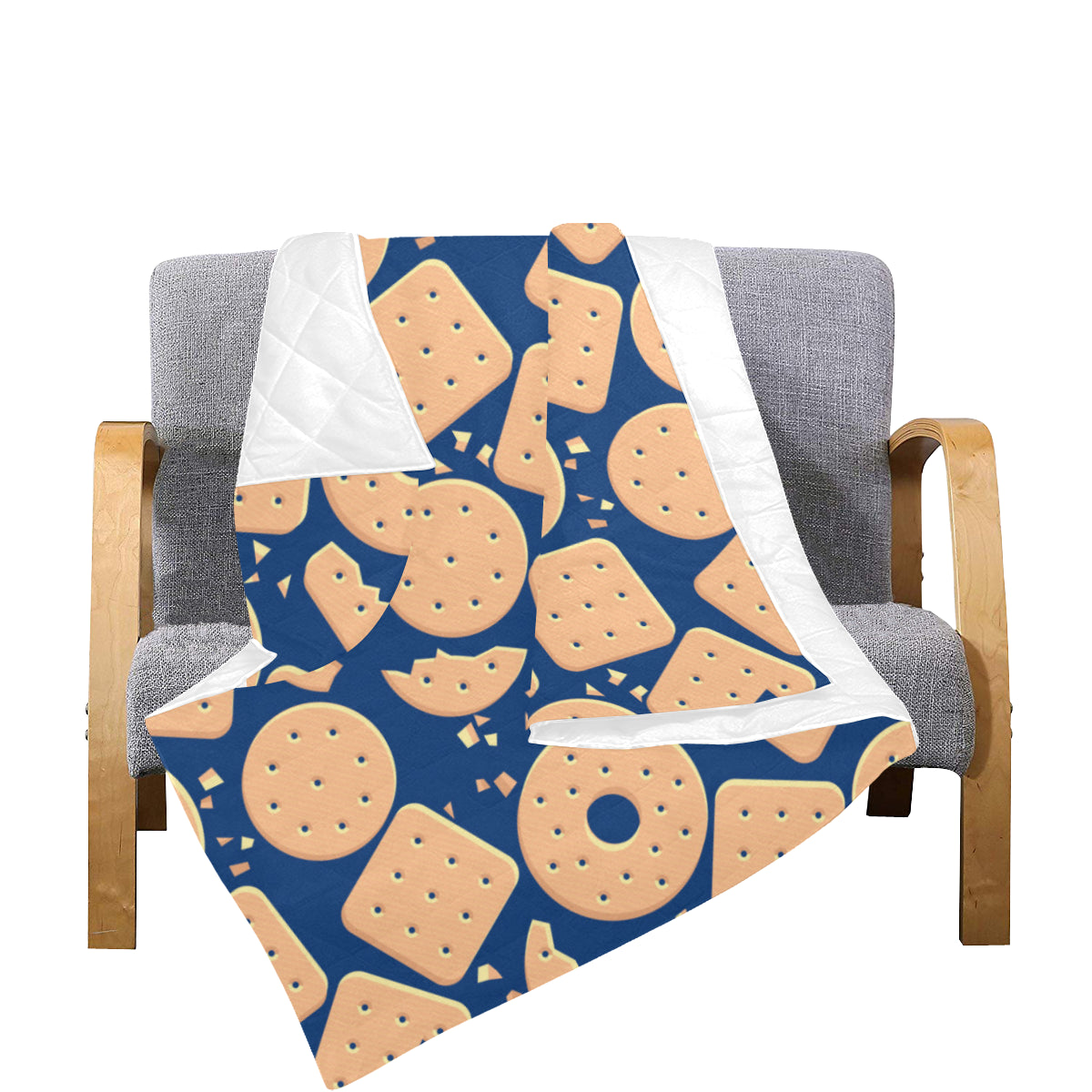 Cracker Pattern Print Design 03 Premium Quilt