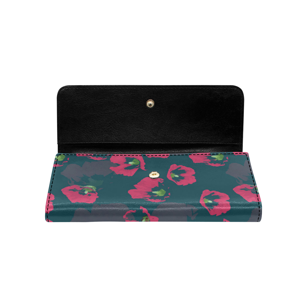 Morning Glory Pattern Print Design 01 Women's Trifold Wallet