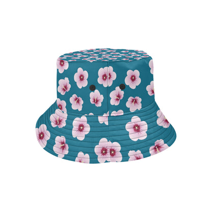 Cherry Blossom Pattern Print Design CB08 Unisex Bucket Hat