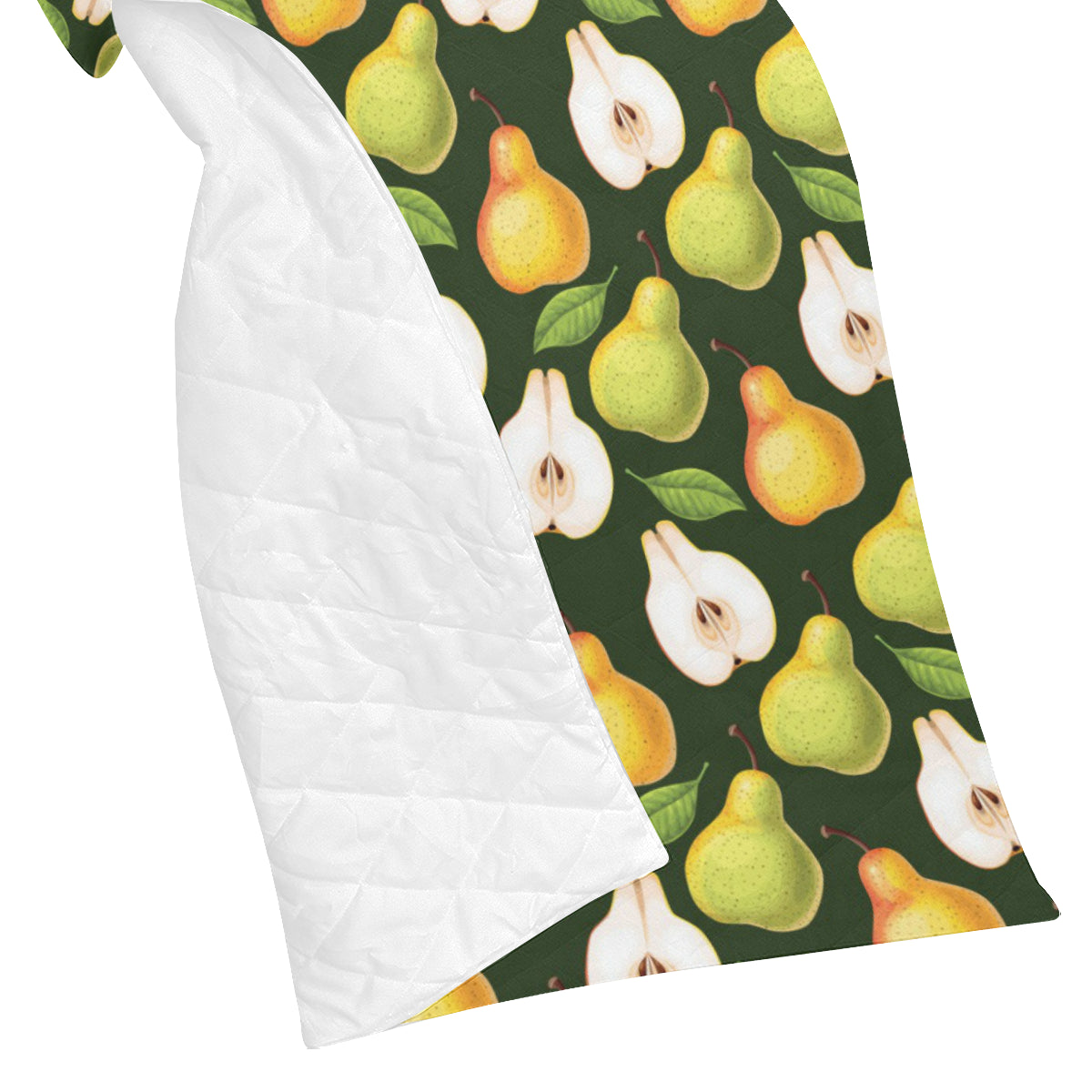 Pear Pattern Print Design PE06 Premium Quilt