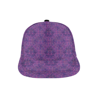 Bohemian Lotus Mandala Style Snapback Cap