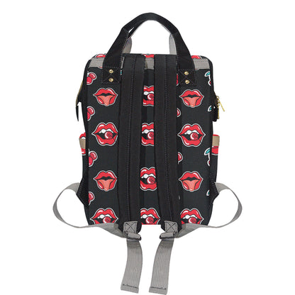 Cherry Pattern Print Design CH04 Diaper Bag Backpack