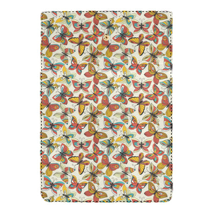 Butterfly Pattern Print Design 02 Women's Trifold Wallet