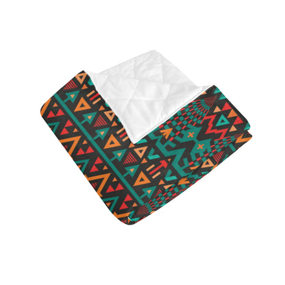 Aztec Pattern Print Design 04 Premium Quilt