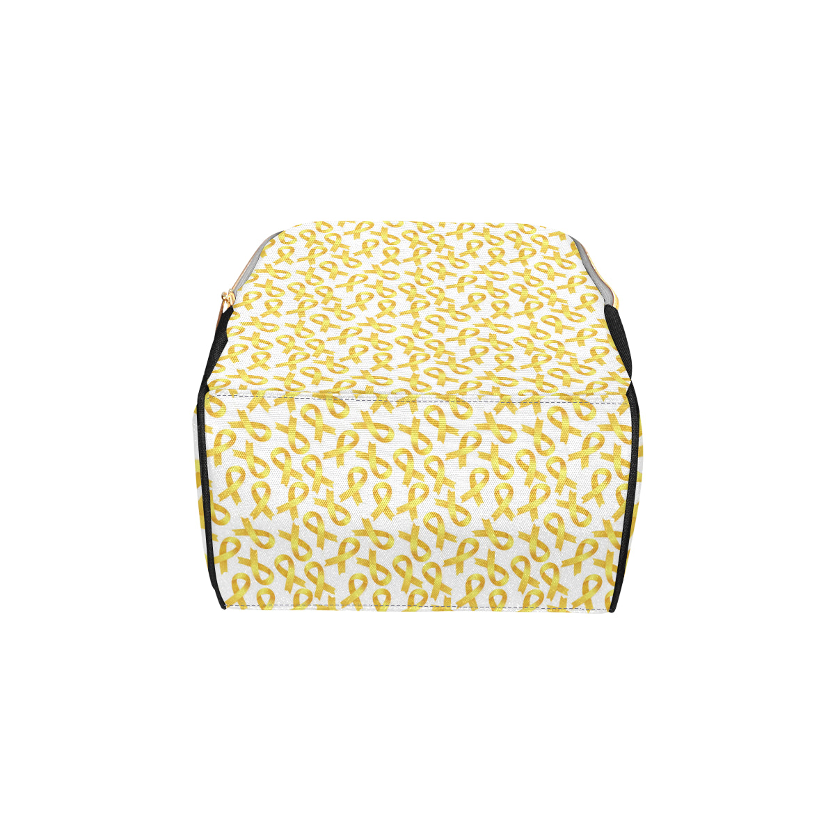 Childhood cancer Pattern Print Design 02 Diaper Bag Backpack