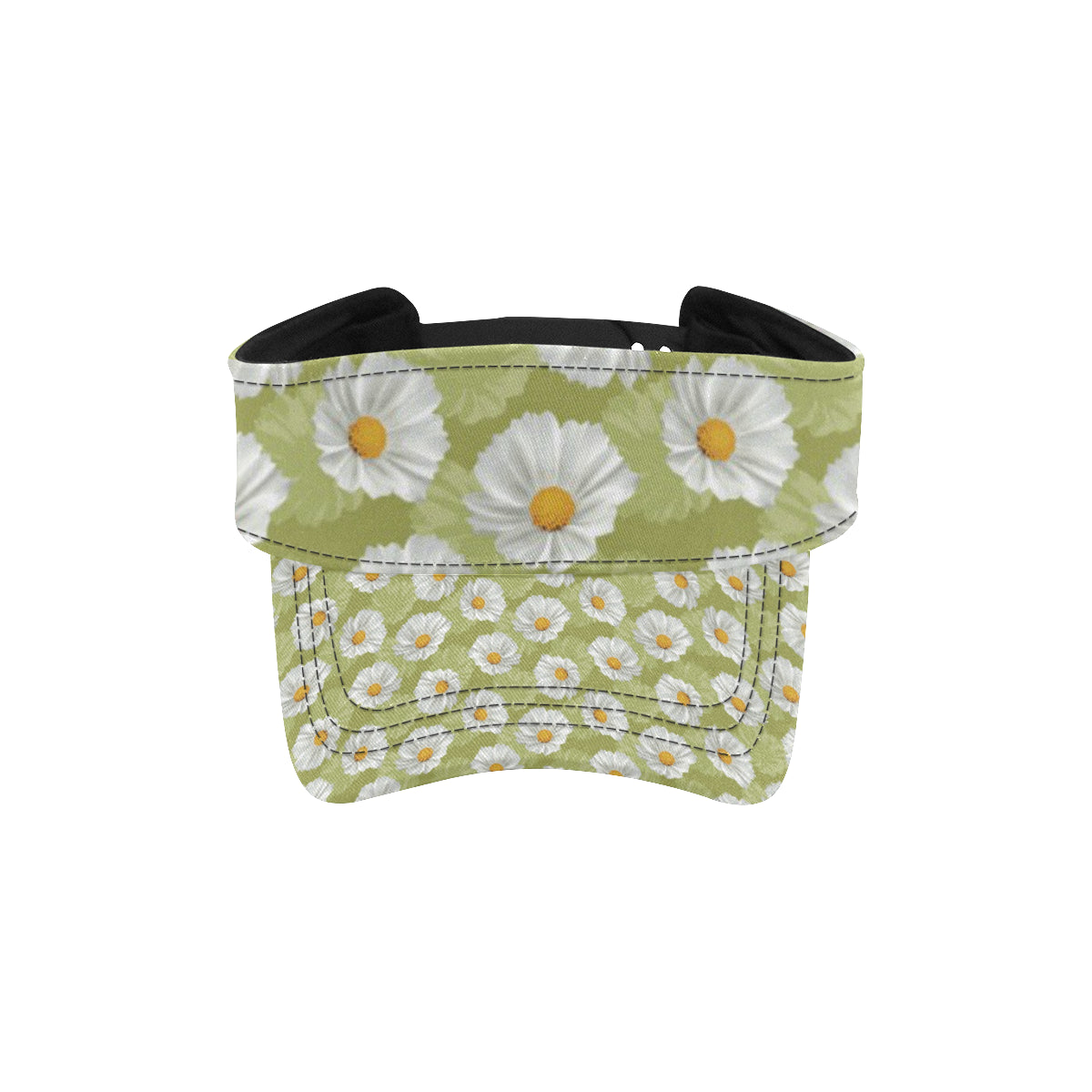 Daisy Pattern Print Design DS06 Unisex Sun Visor