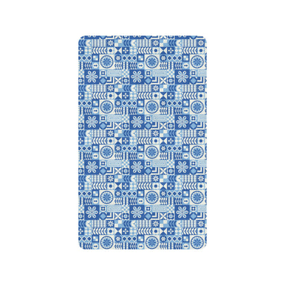 Swedish Print Pattern Rubber Doormat