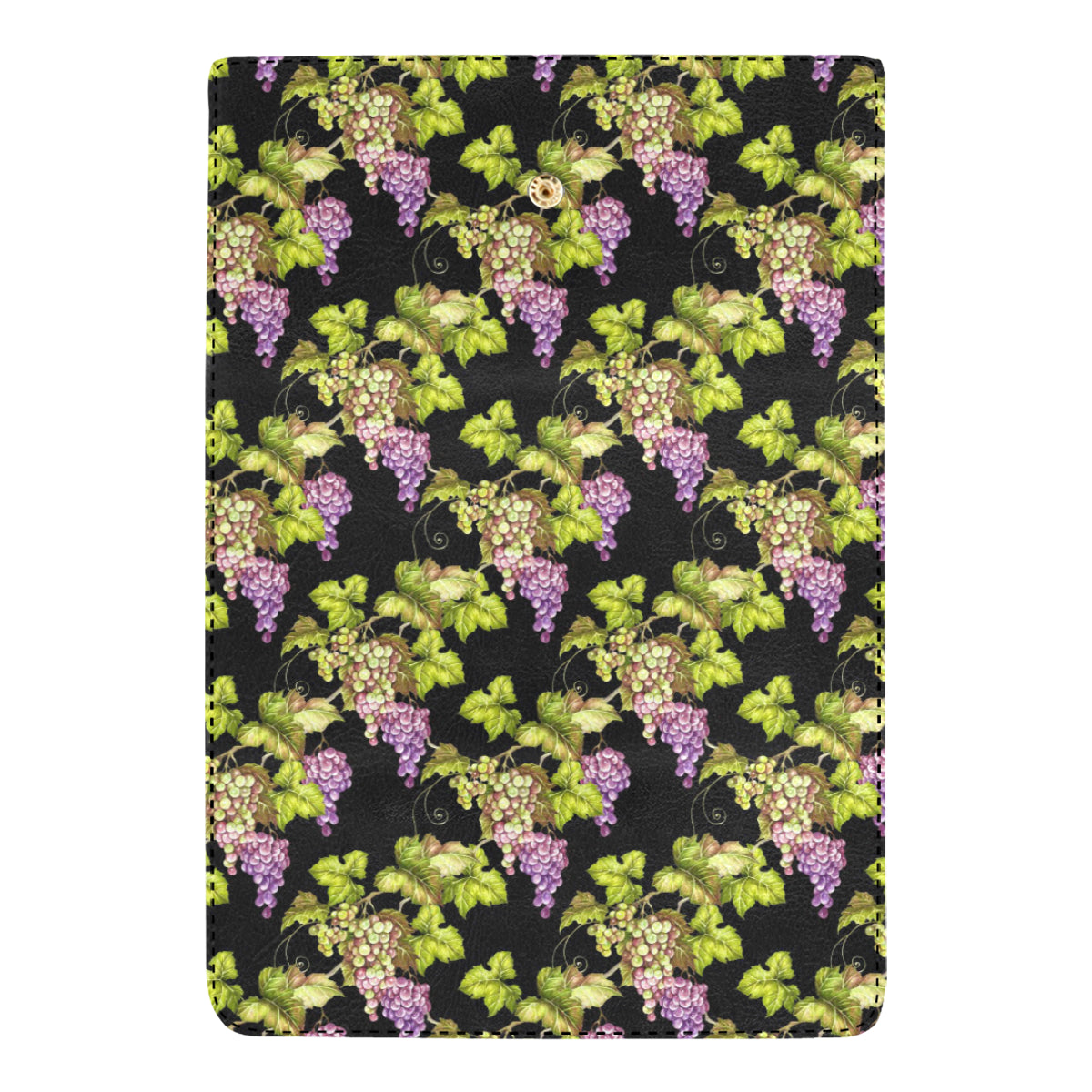 Grape Pattern Print Design GP04 Women's Trifold Wallet