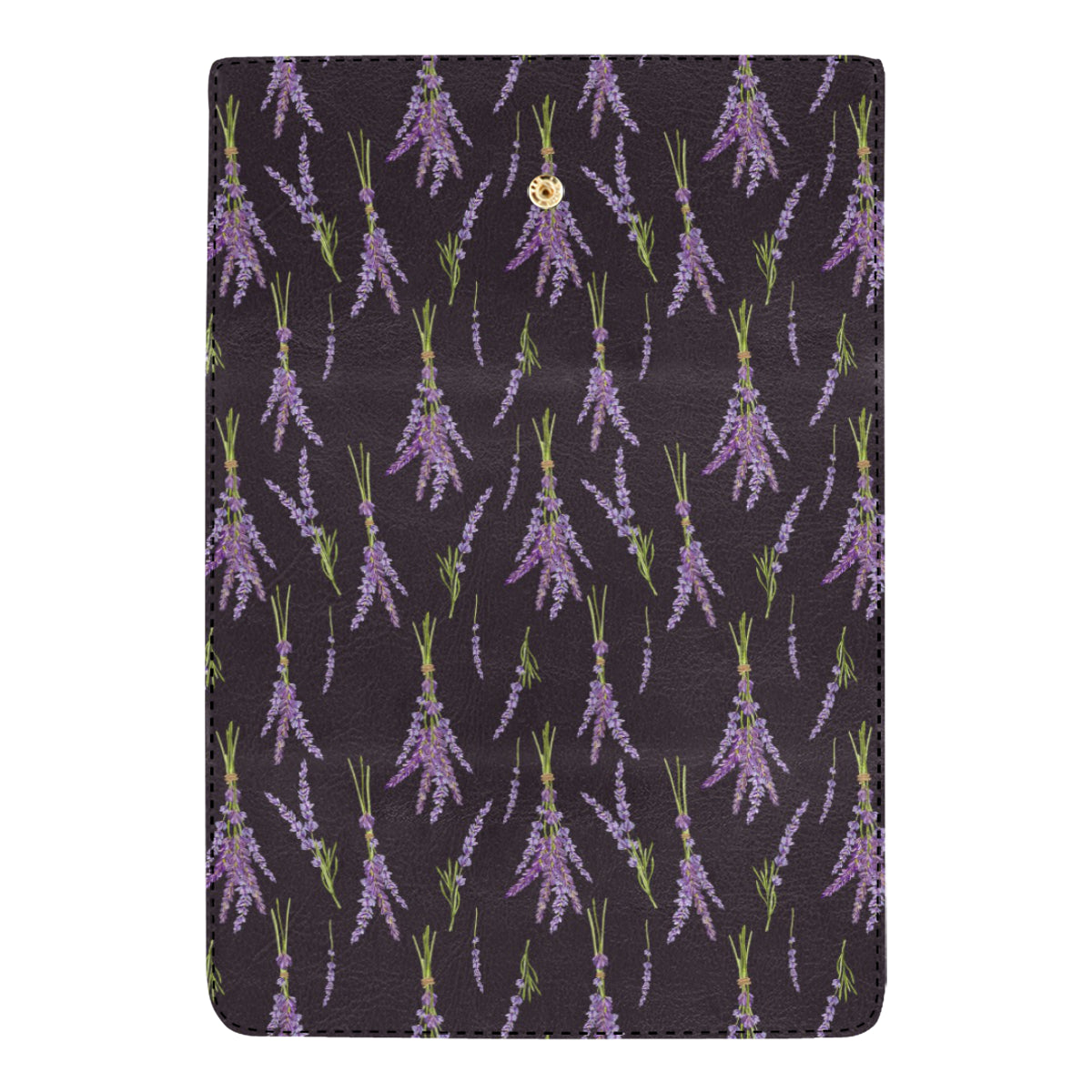 Lavender Pattern Print Design LV05 Women's Trifold Wallet