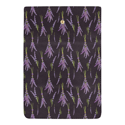 Lavender Pattern Print Design LV05 Women's Trifold Wallet