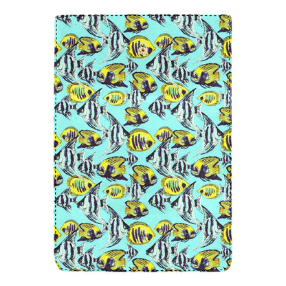 Angelfish Pattern Print Design 02 Women's Trifold Wallet
