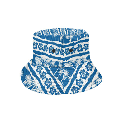 Hawaiian Themed Pattern Print Design H021 Unisex Bucket Hat