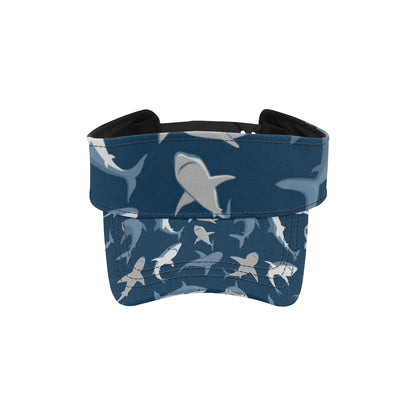 Shark Action Pattern Unisex Sun Visor