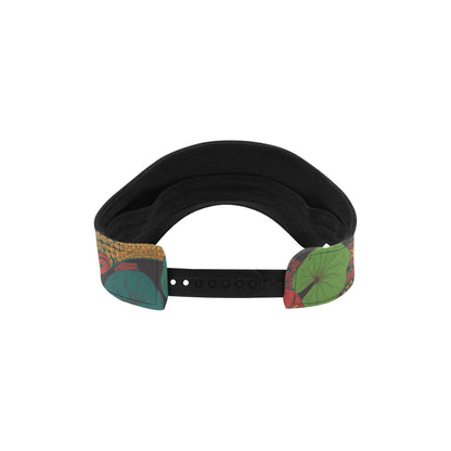 KOI Fish Pattern Print Design 01 Unisex Sun Visor