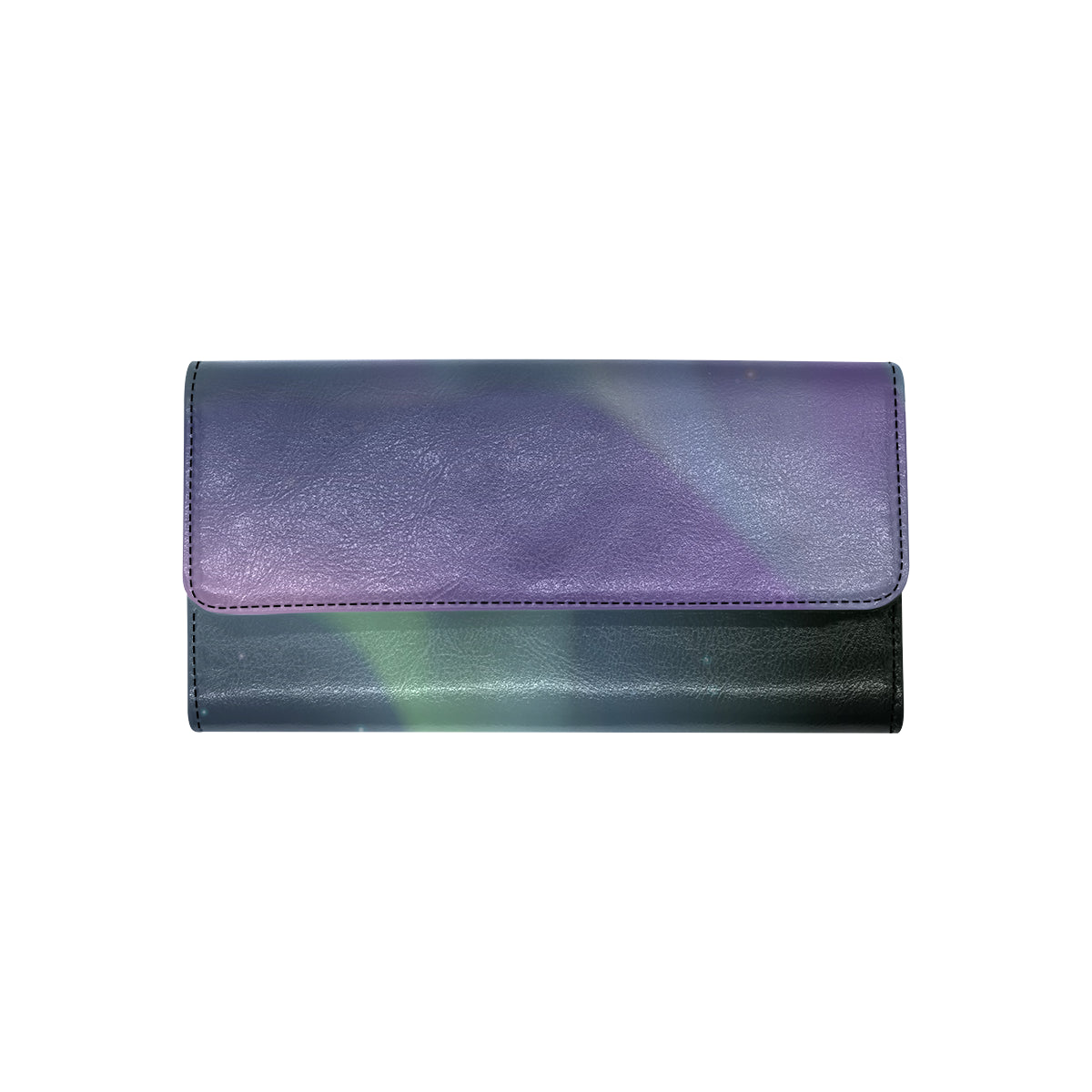 Aurora Borealis Pattern Print Design 01 Women's Trifold Wallet