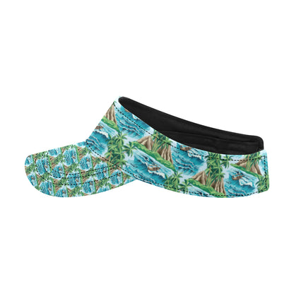 Palm Tree Hawaiian Themed Design Print Unisex Sun Visor