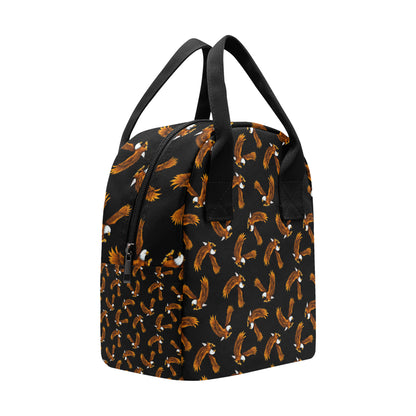 Eagles Print Pattern Insulated Lunch Bag