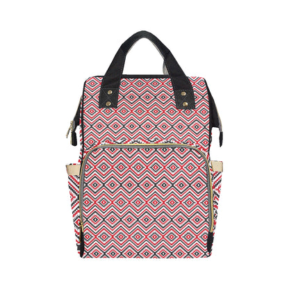Native American Themed Tribal Print Diaper Bag Backpack