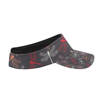 Dragonfly Pattern Print Design 01 Unisex Sun Visor