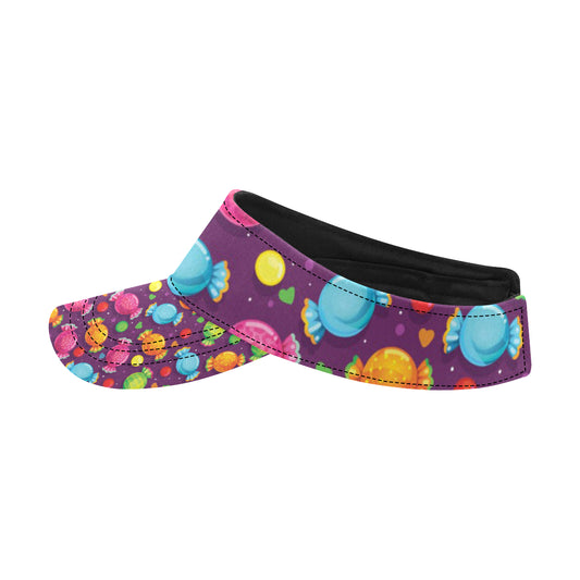 Candy Pattern Print Design CA05 Unisex Sun Visor