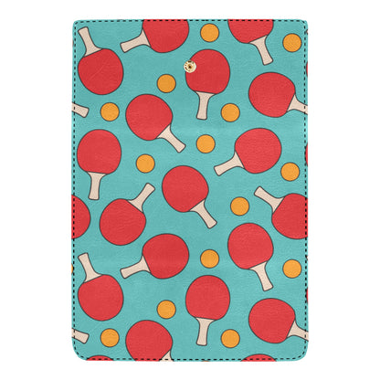 Ping Pong Pattern Print Design A01 Women's Trifold Wallet
