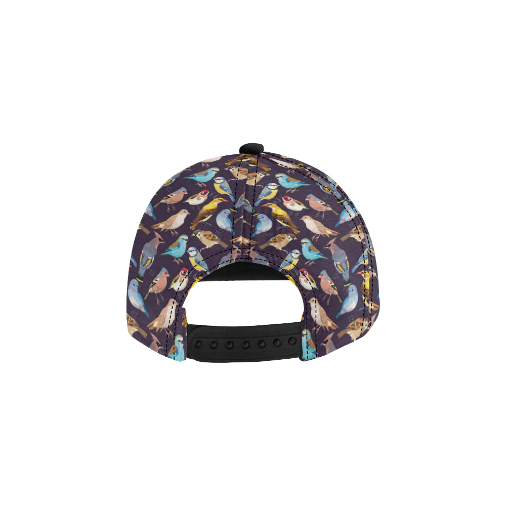 Bird Cute Print Pattern Snapback Cap