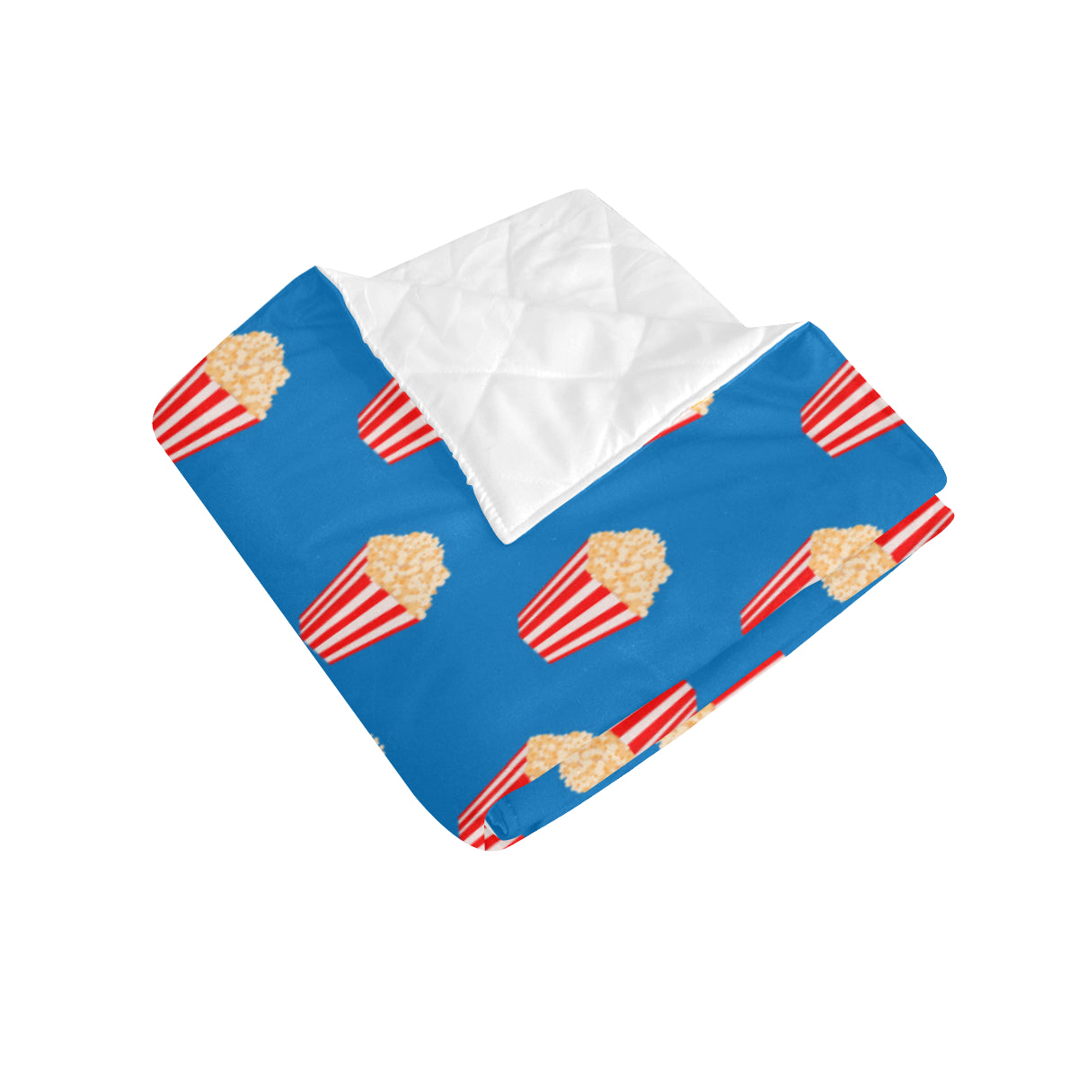 Popcorn Pattern Print Design A04 Premium Quilt