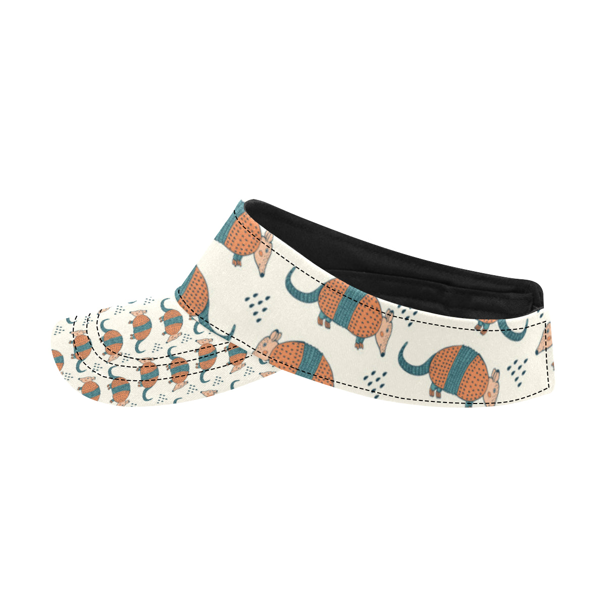 Armadillo Pattern Print Design 01 Unisex Sun Visor