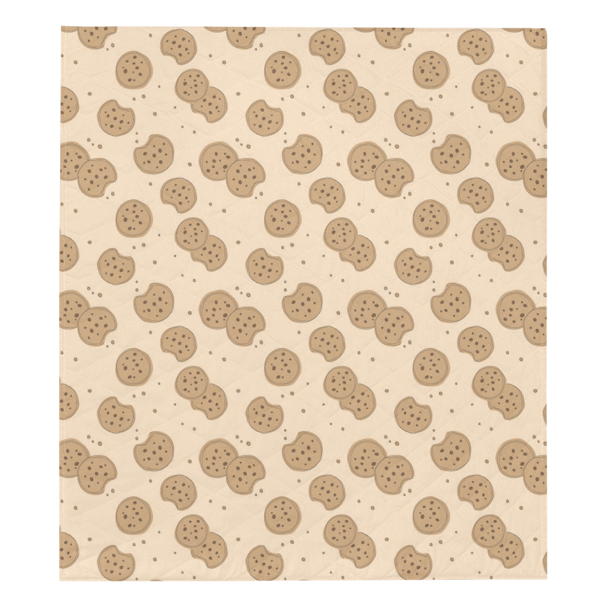 Biscuit Pattern Print Design 02 Premium Quilt
