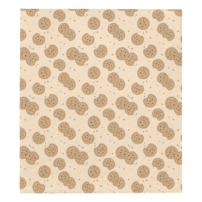 Biscuit Pattern Print Design 02 Premium Quilt