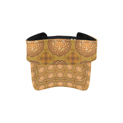 Celtic Pattern Print Design 01 Unisex Sun Visor
