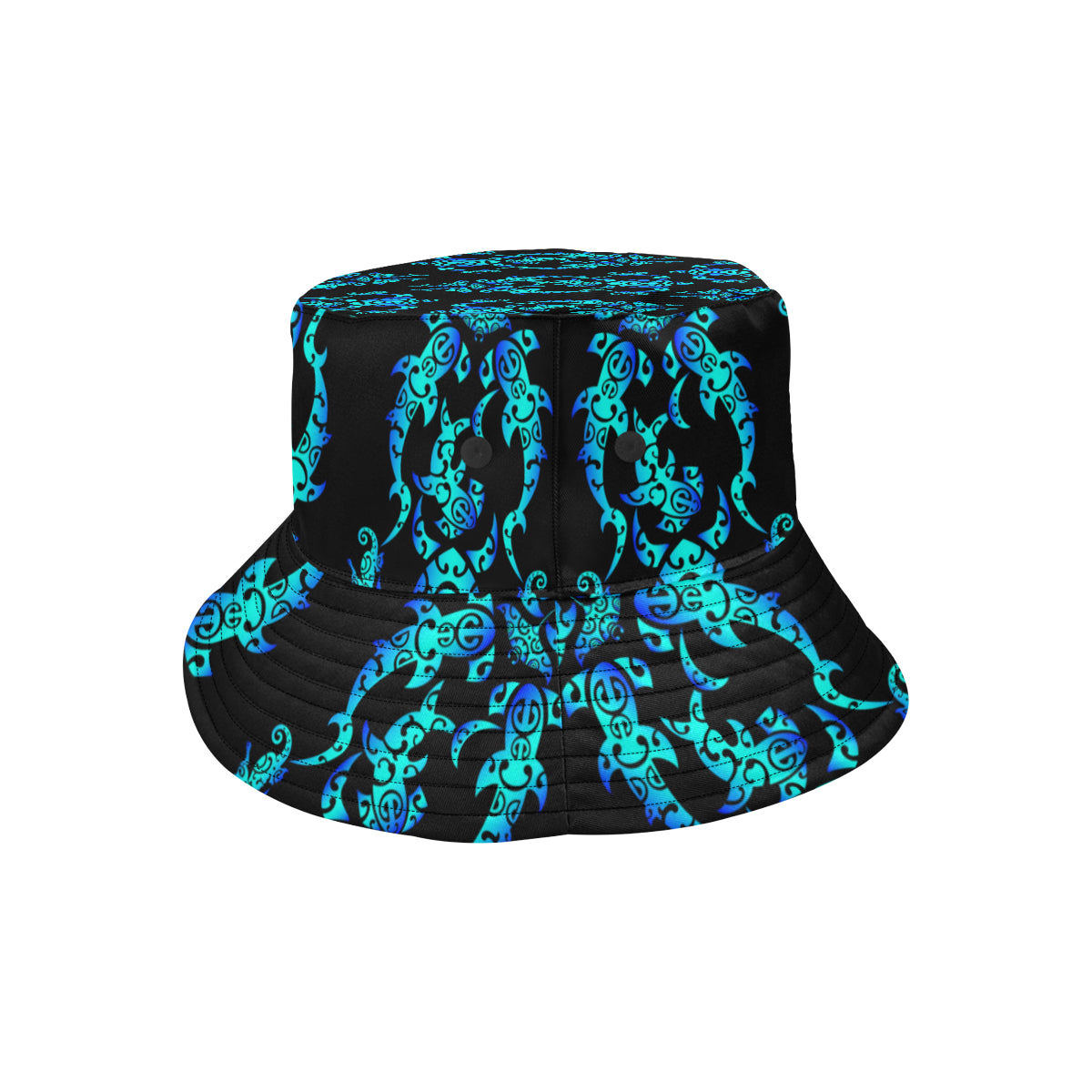 Sea turtle Polynesian Tribal Hawaiian Unisex Bucket Hat