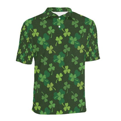 Irish Pattern Print Design 03 Men Polo Shirt